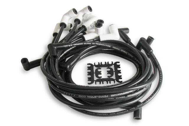 Spark Plug Wire Set for 1975-1986 Chevy Silverado V8 black 8mm
