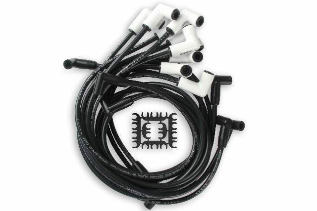Spark Plug Wire Set for 1975-1986 Chevy Silverado V8 black 8mm
