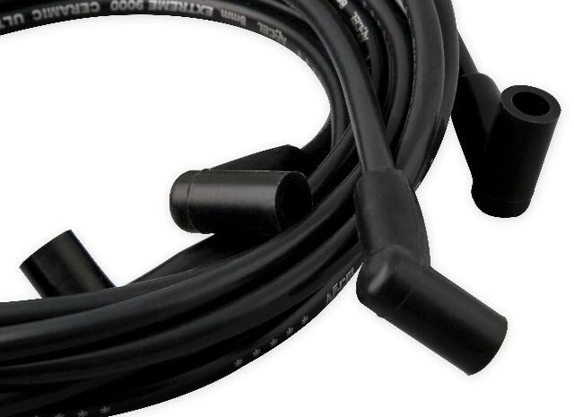Spark Plug Wire for 1978-1980 Chevy Camaro V8 black 8mm