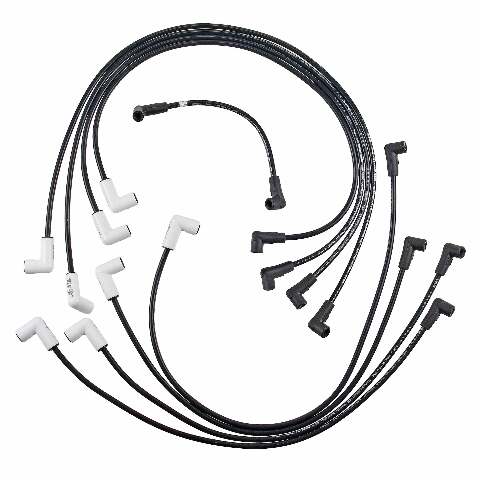 Spark Plug Wire Set for 1988-1995 Chevy Silverado V8 black 8mm