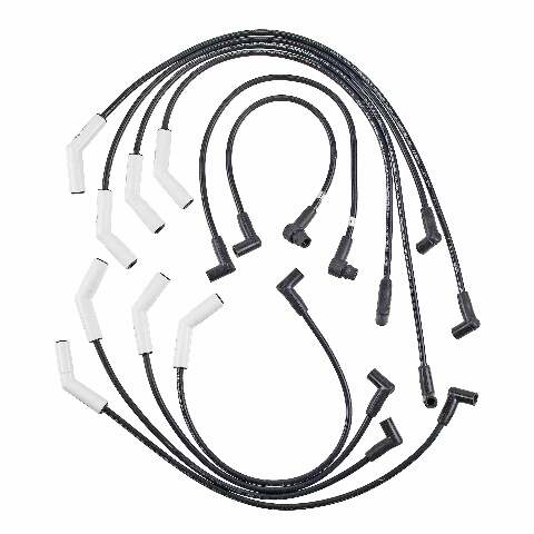Spark Plug Wire Set for 1988-1996 Ford Mustang V8 black 8mm