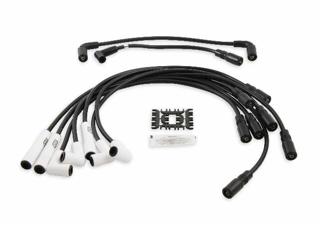 Spark Plug Wire Set for 1995-2001 Chevy V6 black 8mm