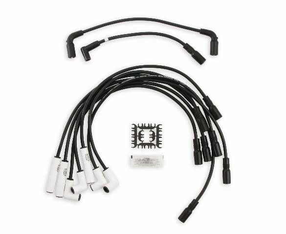 Spark Plug Wire Set for 1995-2001 Chevy V6 black 8mm