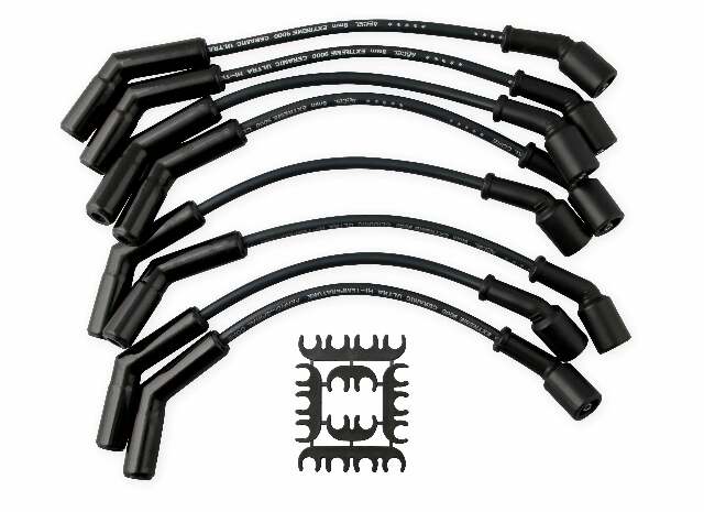 Spark Plug Wire for 2001-2004 Chevy Silverado V8 black 8mm