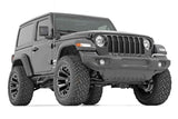 Fits Jeep Wrangler JL 4WD (2018-2024) Contoured Drop Steps; 2 Door; 90761
