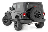 Fits Jeep Wrangler JL 4WD (2018-2024) Contoured Drop Steps; 2 Door; 90761
