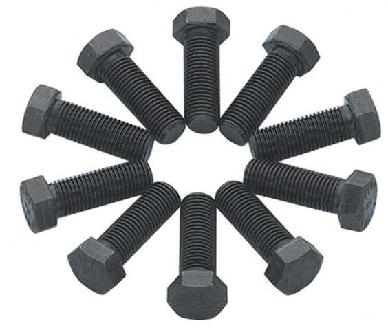 Mr. Gasket ring gear bolts black steel 908