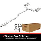 Fits 2013-2018 Toyota Avalon 3.5L Direct-Fit Replacement Exhaust System aluminized steel