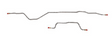 Brake Line for 2013 91-01 Jeep Cherokee No ABS stainless steel