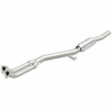 MagnaFlow direct-fit catalytic converter for 1991-1996 BMW passenger side stainless steel Federal EPA compliant OBDII 93685