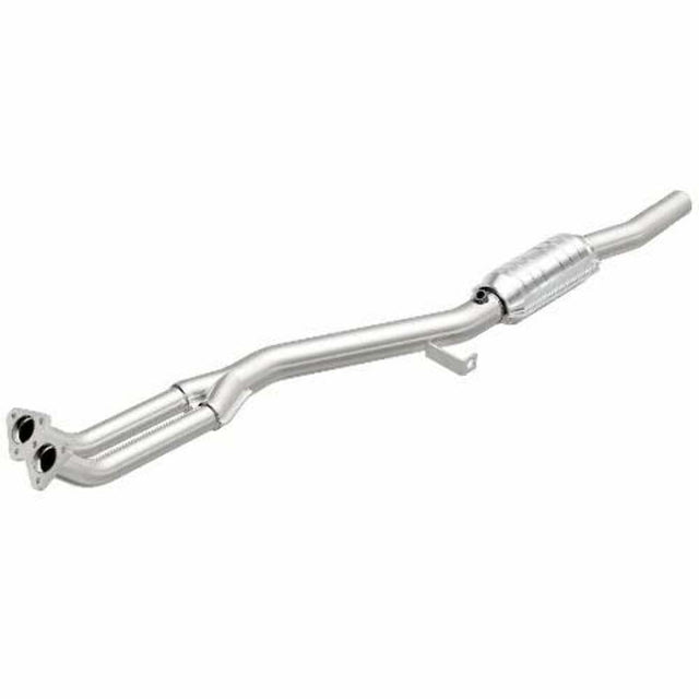 MagnaFlow direct-fit catalytic converter for 1991-1996 BMW passenger side stainless steel Federal EPA compliant OBDII 93685