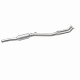 MagnaFlow direct-fit catalytic converter for 1991-1996 BMW passenger side stainless steel Federal EPA compliant OBDII 93685