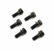 Mr. Gasket pressure plate bolts 3/8 16 black steel 910