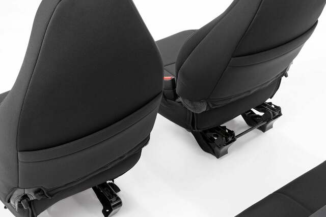 Fits Jeep Wrangler TJ 4WD (1997-2002) Seat Covers; Front and Rear; 91000