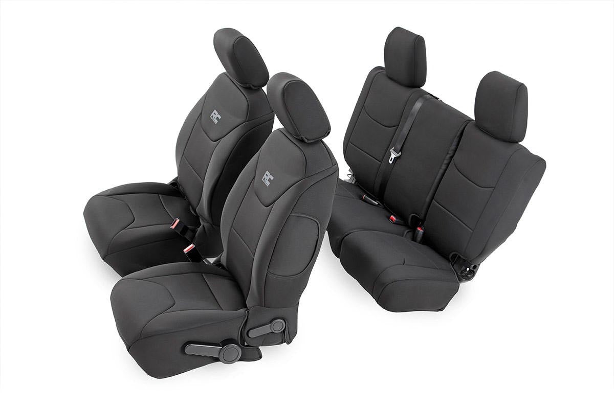 Seat covers for Jeep Wrangler by Rough Country