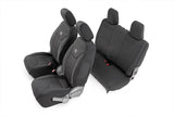 Fits Jeep Wrangler JK 4WD (2007-2010) Seat Covers; Front and Rear; 91005