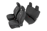 Seat covers for 2011-2012 Jeep Wrangler JK by Rough Country