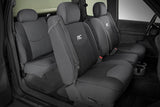 Fits Chevy/GMC 1500 (99-06 & Classic) Rear Seat Covers; Full Bench; 91014