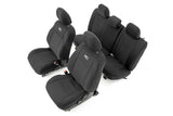 Fits Toyota Tacoma 2WD/4WD (2016-2023) Seat Covers; FR & RR; Double Cab; 91031