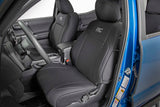 Fits Toyota Tacoma 2WD/4WD (2016-2023) Seat Covers; FR & RR; Double Cab; 91031
