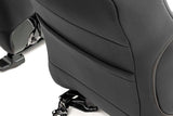Fits Toyota Tacoma 2WD/4WD (2016-2023) Seat Covers; FR & RR; Double Cab; 91031