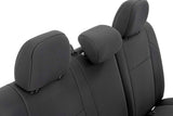 Fits Toyota Tacoma 2WD/4WD (2016-2023) Seat Covers; FR & RR; Double Cab; 91031