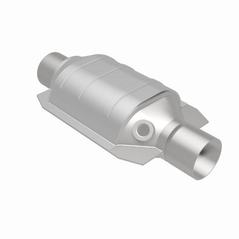 MagnaFlow universal catalytic converter 1.75 inch inlet/outlet stainless steel CARB compliant OBDII 91033