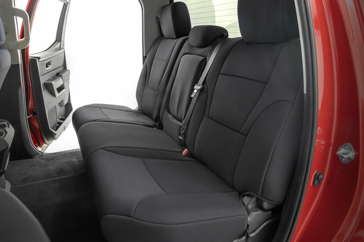 Fits Toyota Tundra 2WD/4WD (2022-2024) Seat Covers; 91049