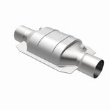 MagnaFlow universal catalytic converter 2.25 inch inlet/outlet stainless steel CARB compliant OBDII 91065
