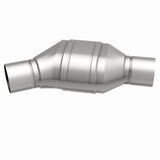 MagnaFlow universal catalytic converter 2.25 inch inlet/outlet stainless steel Federal EPA compliant OBDII 91075