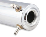 Mr. Gasket radiator fluid reservoir / recovery tank polished aluminum chrome 9135