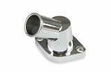 Mr. Gasket O ring style chrome water neck 45 degree Chevy polished aluminum 9141G