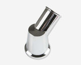 Mr. Gasket O ring style chrome water neck 45 degree Chevy polished aluminum 9141G