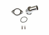 Mr. Gasket O ring style chrome water neck 45 degree Chevy polished aluminum 9141G