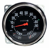 Jeep Vintage - Metal Black Speedometer Assembly - 914845