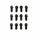 Mr. Gasket small block Chevy chrysler pontiac 3/8 16 header exhaust bolts SBC black steel 915