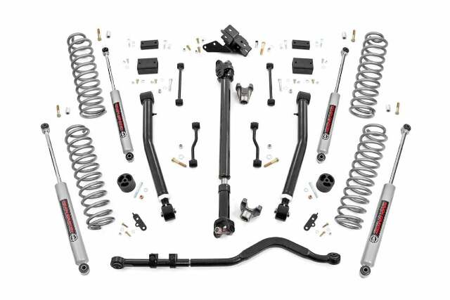 Lift kit for 2024 Jeep Wrangler by Rough Country