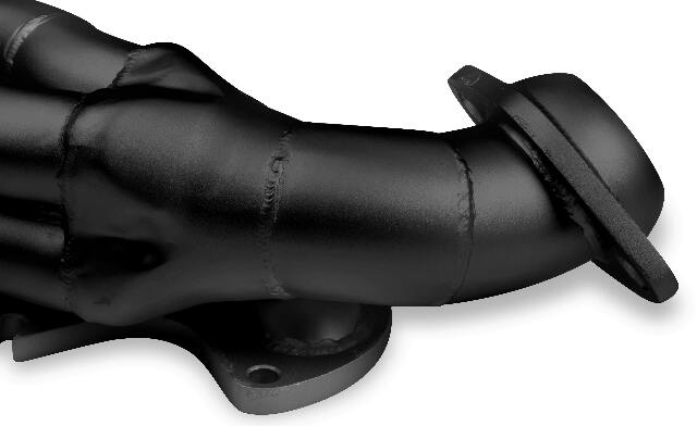 Shorty Headers - Black Painted - 91673FLT performance headers