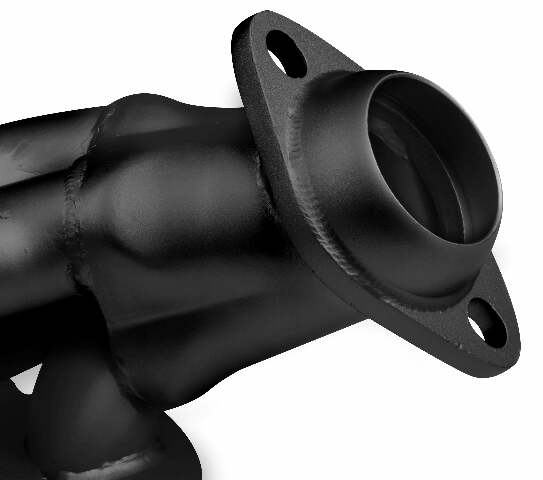 Shorty Headers - Black Painted - 91673FLT performance headers