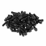 Mr. Gasket header bolts 3/8 16 x 1 inch hex head black oxide pieces 917A steel 100