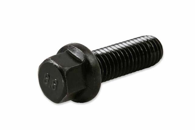 Mr. Gasket header bolt set fits GM LS series engines LS engine Chevy black steel 918G