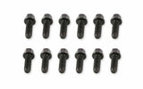 Mr. Gasket header bolt set fits GM LS series engines LS engine Chevy black steel 918G