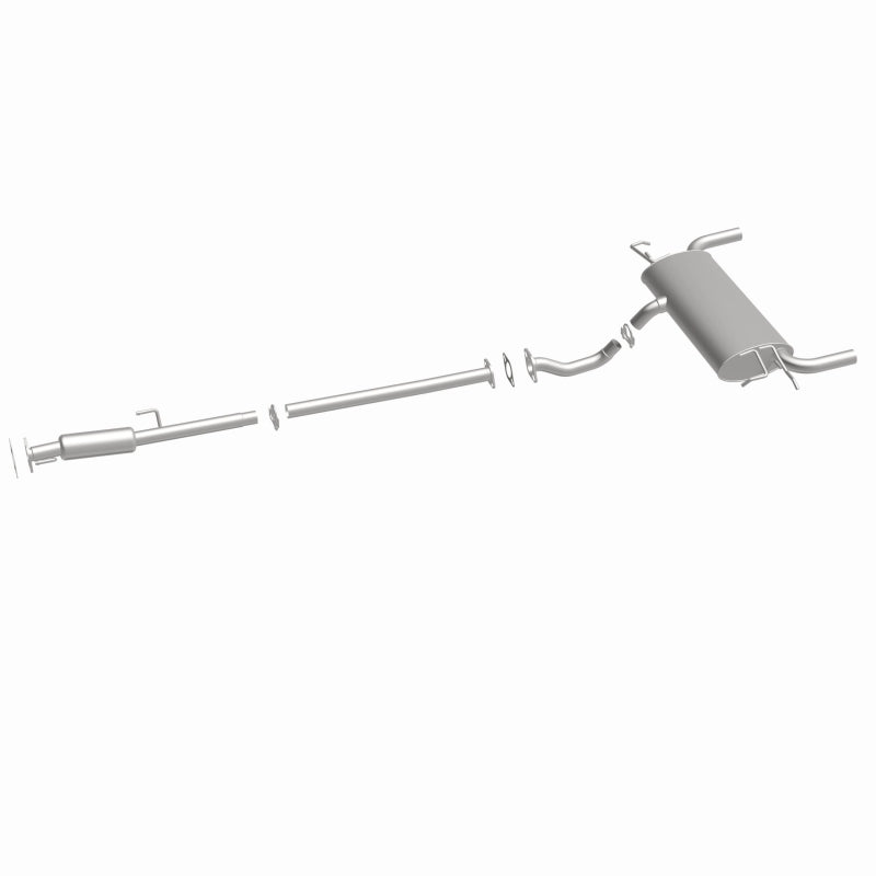 Fits 2005-2008 Kia Sportage Direct-Fit Replacement Exhaust System 106-0343 steel
