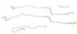 t 92-95 Buick LeSabre Intermediate Brake Line Kit AWABS Stainless Steel Fine Lines