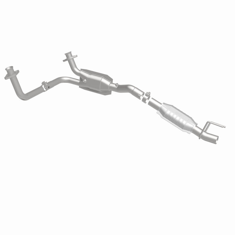 MagnaFlow direct-fit catalytic converter for 1992-1995 Ford 5.0L stainless steel Federal EPA compliant OBDII 93423