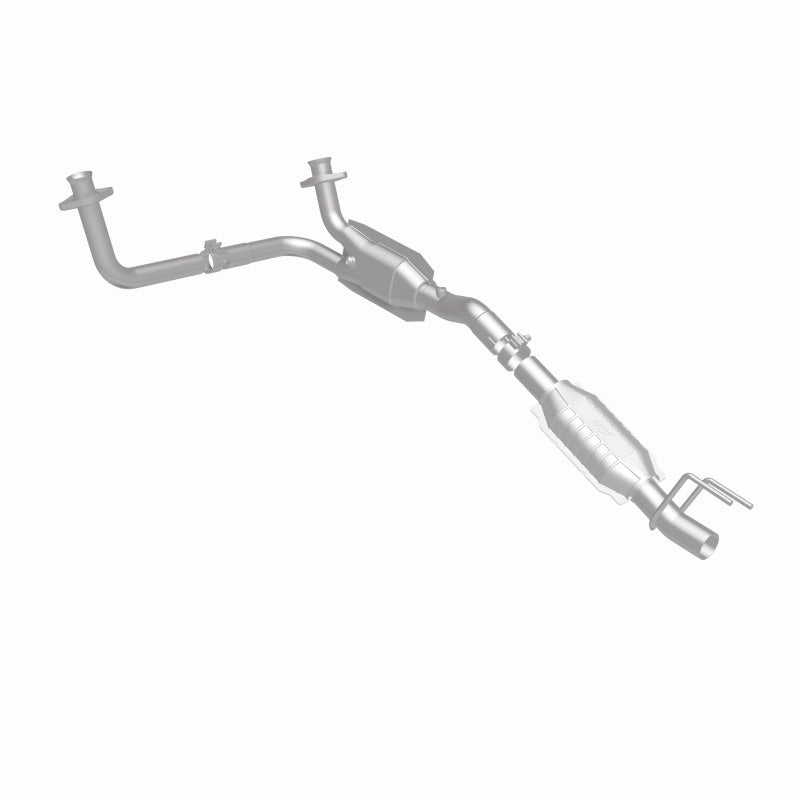 MagnaFlow direct-fit catalytic converter for 1992-1995 Ford 5.0L stainless steel Federal EPA compliant OBDII 93423