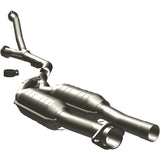 MagnaFlow direct-fit catalytic converter fits 1994-1995 Mercedes-Benz S500, Mercedes-Benz S420, and additional vehicles. Hardware is included to eliminate the hassle of working wit