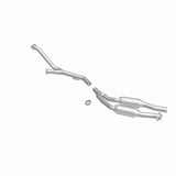 MagnaFlow direct-fit catalytic converter fits 1994-1995 Mercedes-Benz S500, Mercedes-Benz S420, and additional vehicles. Hardware is included to eliminate the hassle of working wit