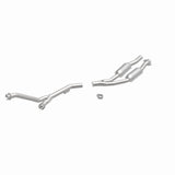 MagnaFlow direct-fit catalytic converter fits 1994-1995 Mercedes-Benz S500, Mercedes-Benz S420, and additional vehicles. Hardware is included to eliminate the hassle of working wit