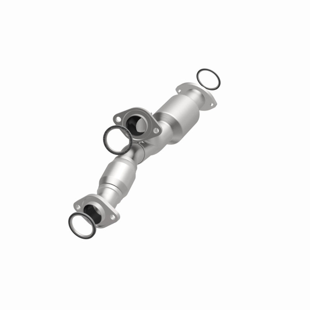 MagnaFlow direct-fit catalytic converter fits 1992-1998 Lexus SC300, 1993-1998 Toyota Supra, and more, this and 1992-1997 GS300/SC300 3.0 front 3 inch inlet/outlet stainless steel 